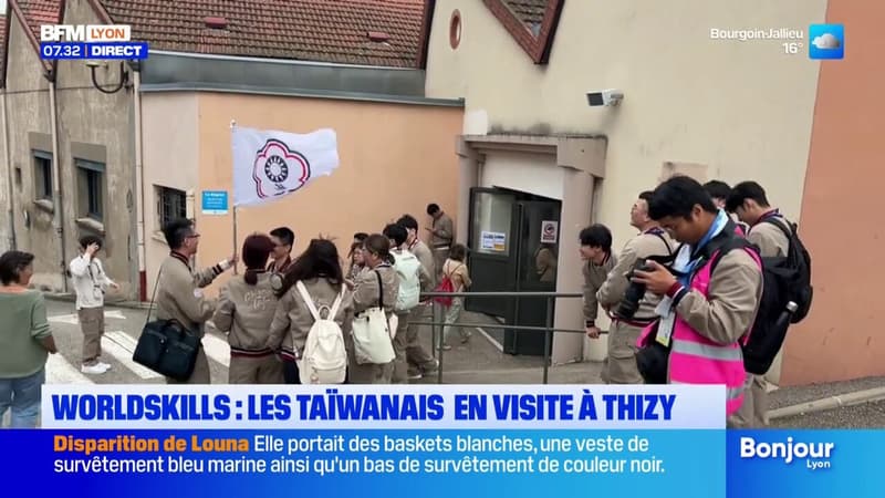 Worldskills: les Taïwanais en visite à Thizy-les-Bourgs 