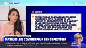 Puis-je laisser un masque en quarantaine quelques jours avant de le réutiliser ? BFMTV vous répond