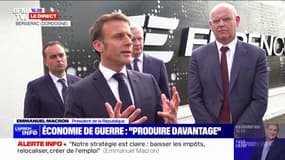 Emmanuel Macron: "Nous ne pouvons pas lâcher l'Ukraine"