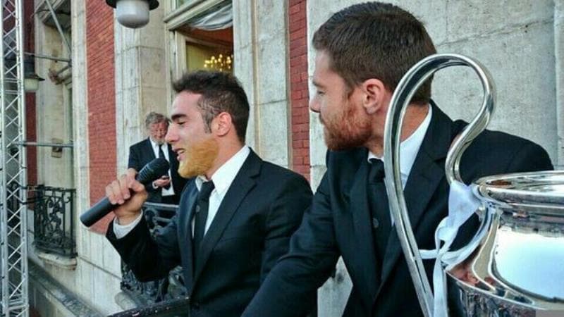 Carvajal en mode blondinet. Carvajal en mode blondinet.