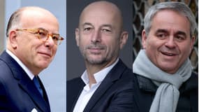 Bernard Cazeneuve, Thierry Beaudet et Xavier Bertrand (illustration)