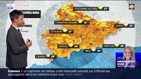 Météo Côte d’Azur: un ciel voilé du vent ce mardi, jusqu'à 30°C à Nice