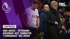 Man United - Tottenham : Mourinho veut combattre "l'arrogance" des Spurs