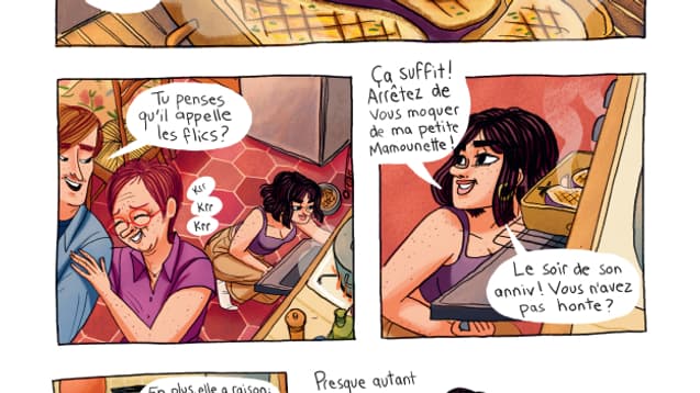 "La Nuit Retrouvée", de Lola Lafon et Pénélope Bagieu (Gallimard BD).
