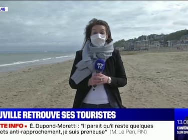 Calvados: Trouville-sur-Mer retrouve ses touristes