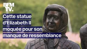 "Les corgis sont mieux que la reine": une statue d'Elizabeth II moquée pour son manque de ressemblance 