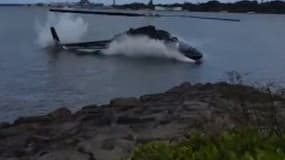Pearl Harbor: un hélicoptère s'écrase dans l'eau