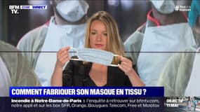 Coronavirus: comment fabriquer son masque en tissu ? 