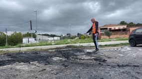 David, un détenu en semi-liberté de la prison d'Aix-Luynes s'est fait détruire sa voiture dans la nuit du 14 au 15 avril lors de la série d'incendies volontaires visant des surveillants pénitentiaires