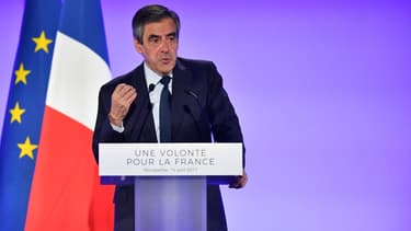 François Fillon, le 14 avril 2017.