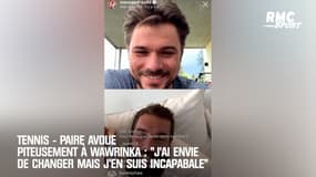 Tennis-Paire avoue piteusement: "j'ai envie de changer mais j'en suis incapable"
