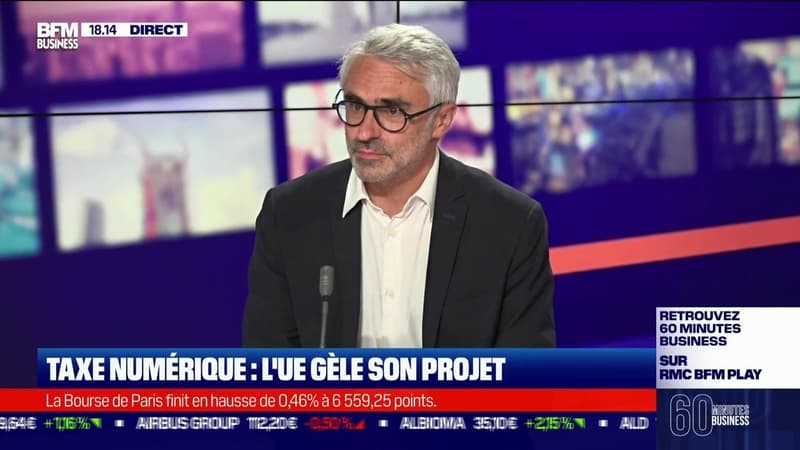 Pascal Saint-Amans (OCDE) sur le gèle de la taxe numérique européenne: "la Commission va prendre quelques mois pour la reconcevoir"