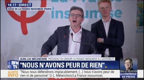 Mélenchon s'en prend au président : "Monsieur Macron s'est lancé dans une offensive politique qui a fait pshitt et il est ridicule"