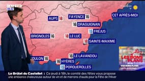 Météo Var: du soleil et des températures douces ce lundi, 16°C à Toulon et 18°C à Sainte-Maxime