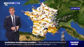 Temps perturbé sur la majeure partie du pays ce lundi, la neige est de retour sur toutes les montagnes