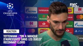Tottenham : "On a manqué d'agressivité et de combativité" avoue Lloris