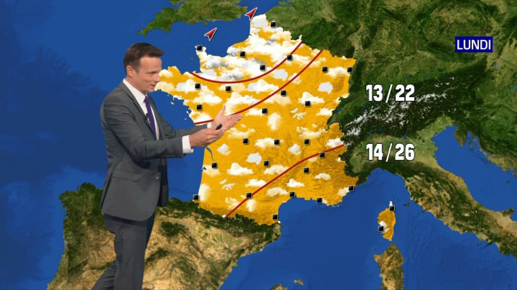 La météo de ce lundi 9 août 2021