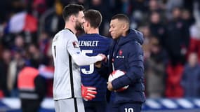 Hugo Lloris et Kylian Mbappé en 2021.