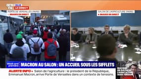 Des agriculteurs forcent les portes du Salon de l'agriculture