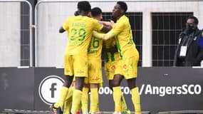 Nantes n'avait plus goûté à la joie d'un succès en Ligue 1 depuis le 7 novembre