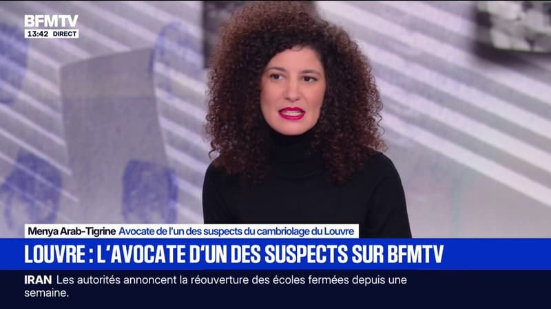 Casse au Louvre: "C'est un homme à la vie ordinaire", avance l'avocate de l'un des suspects du cambriolage