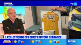 Nord: Éric collectionne des objets du Tour de France
