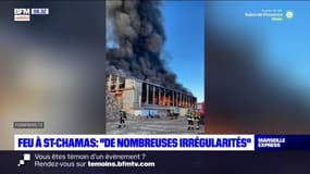Saint-Chamas: les bâtiments d'un entrepôt détruits après un incendie