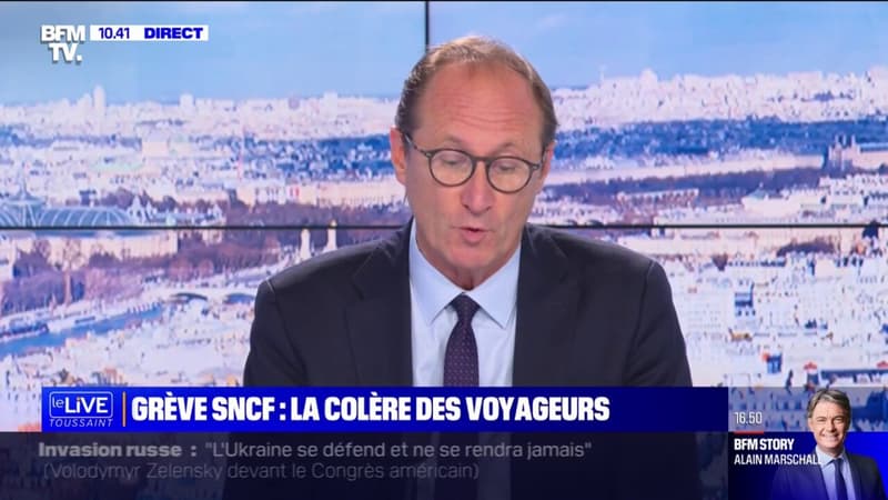 Grève SNCF: « C’est un mouvement qui est égoïste », estime le député Bruno Fuchs