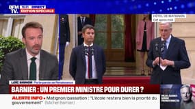 Loïc Signor: "On a peut-être un Premier ministre qui réussira par son art de la négociation à convaincre un certain nombre de partenaires politiques"