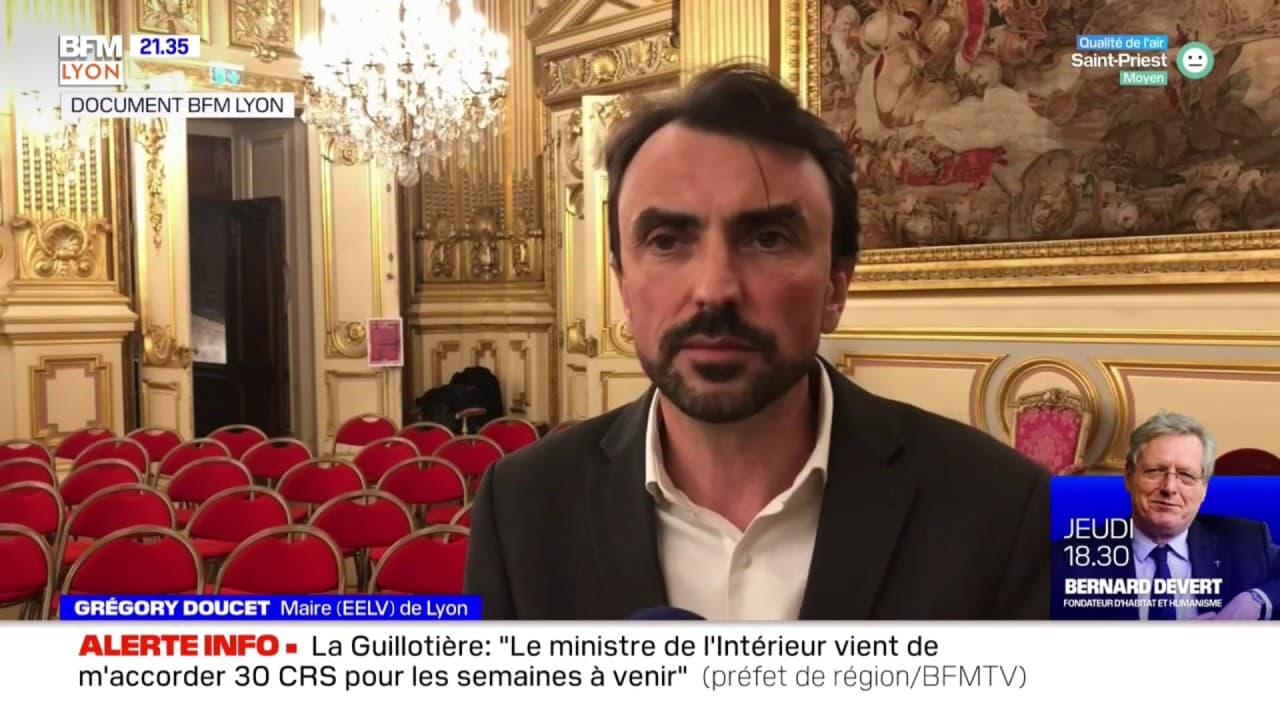 Grégory Doucet Sur La Sécurité à La Guillotière: 