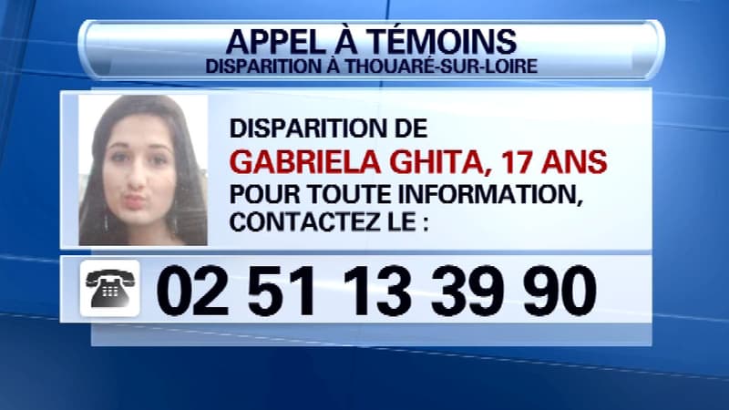 L'appel à témoins lancé par la gendarmerie nationale pour retrouver Gabriela.