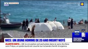 Nice: un jeune homme d'une vingtaine d'années meurt noyé