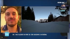 Le ressenti du descendeur Nils Allègre avant de vivre sa 1ère descente à Kitzbühel