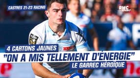 Castres 21-23 Racing: "On a tellement mis d'énergie à 12", Le Garrec heureux du succès héroïque