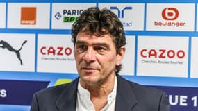 Jean-Jacques Eydelie, ici avant le match Marseille-Brest  (1-2, L1) le 27 mai 2023, est de retour à l'OM, selon La Provence