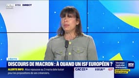 Emmanuelle Souffi : Discours de Macron, à quand un ISF européen ? - 25/04