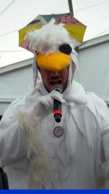 Dunkerque: McFly et Carlito ont participé au 13ème championnat du monde du cri de la mouette