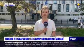 Friche Saint-Sauveur: le camp sera bien évacué à Lille