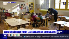 Lyon : des écoles pour les enfants des soignants
