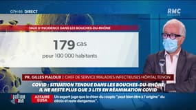 Coronavirus: "Marseille vit une situation difficile, qu'on arrête avec ce bruit de l'IHU qui représente 75 lits" dénonce Gilles Pialoux, infectiologue&nbsp;