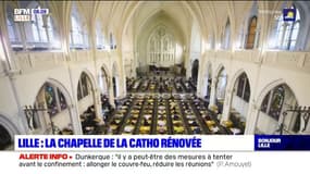 Après 7 ans de travaux, la chapelle de l'Université Catholique de Lille fait peau neuve 