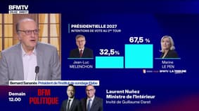 Marine Le Pen favorite dans tous les cas de figure au second tour selon un sondage Elabe pour BFMTV