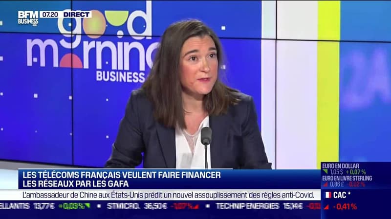 Liza Bellulo (FFT): Les télécoms français veulent faire financer les réseaux par les GAFA - 13/12