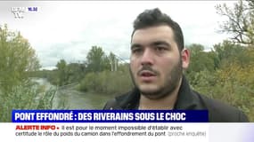 Pont effondré à Mirepoix-sur-Tarn: des riverains sous le choc