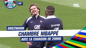 Équipe de France : Griezmann chambre Mbappé et son masque avec la chanson de Zorro