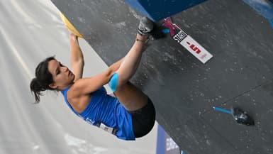 Oriane Bertone lors des championnats d'Europe 2022 à Munich.