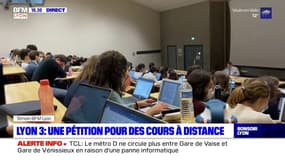 Lyon 3 : une pétition pour des cours à distance