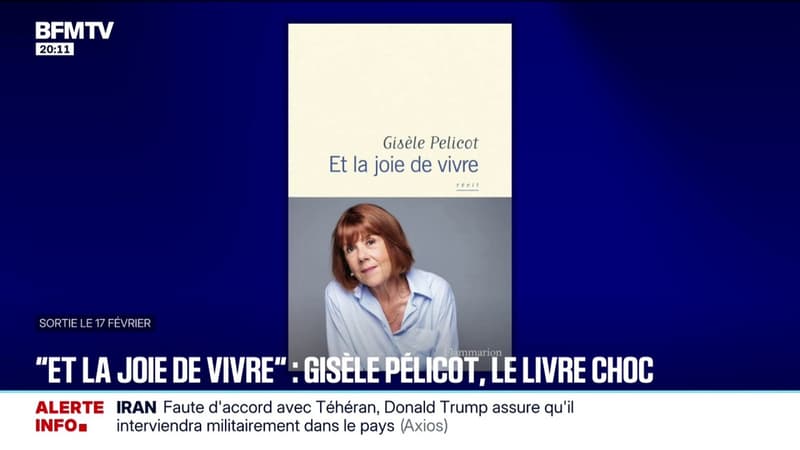 "Et la joie de vivre": Gisèle Pelicot se livre dans un ouvrage à paraître le 17 février prochain