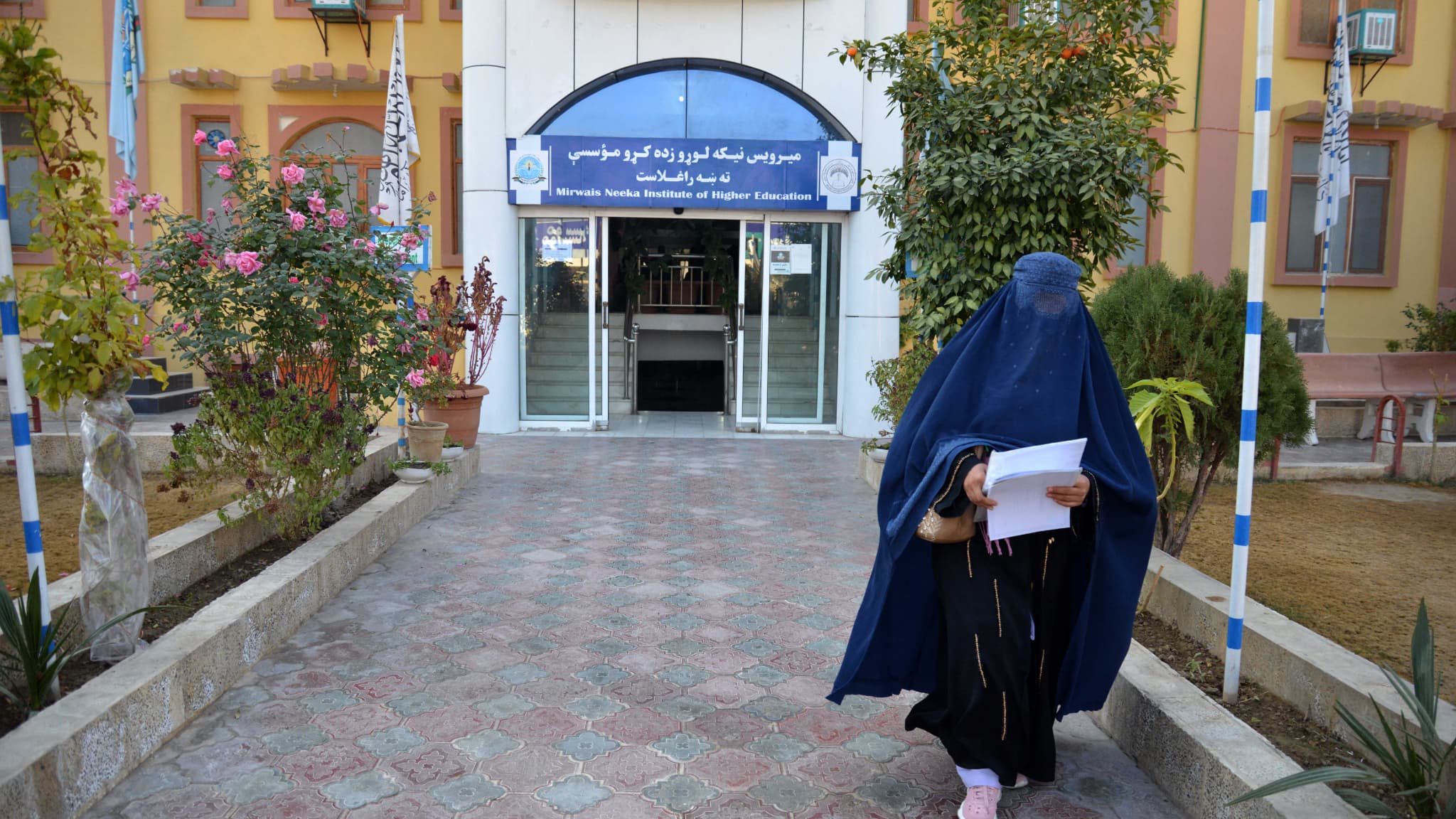 The Taliban justifies preventing Afghan women from working in the United Nations