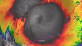 Le cyclone Ilsa est en approche des côtes du nord-ouest de l'Australie, le 13 avril 2023